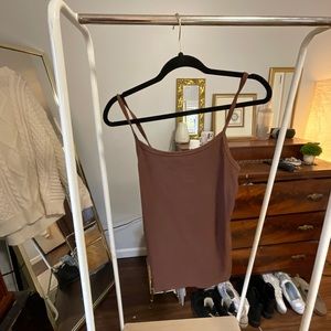 Brown Sleeved Bodysuit